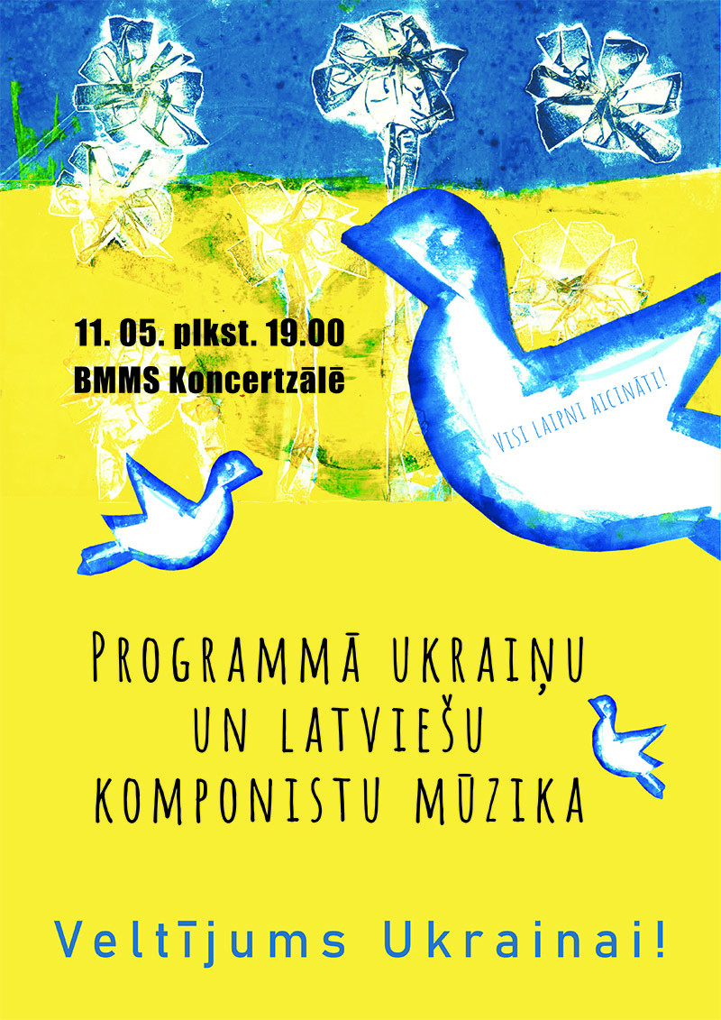 Koncerts "Veltījums Ukrainai!"